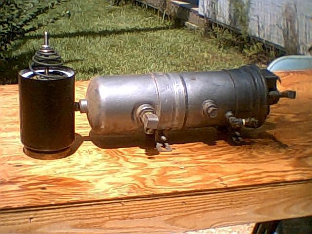 Mci bus ad-2 air dryer assembly with spare dessicant cartridge