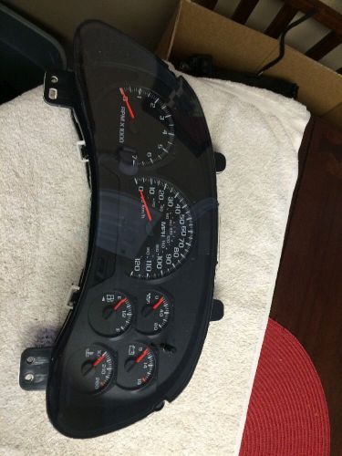 02 03 04 05 chevy trailblazer speedometer instrument cluster dash 4x4  oem