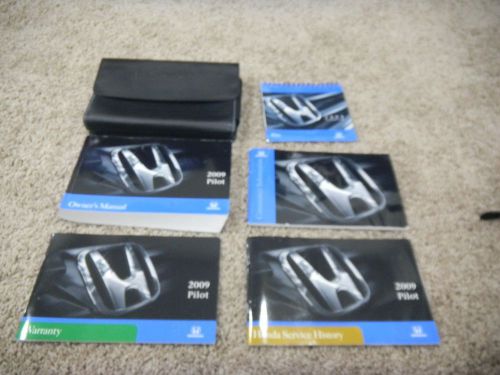 2009 honda pilot owners manual set with free shipping