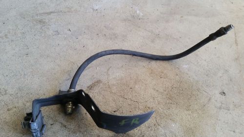 96-02 mercedes e320 front right brake line and bracket w210 off 1997 e320