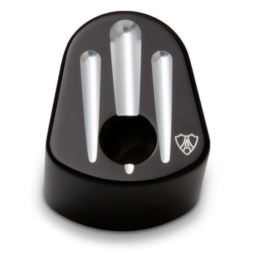 Arlen ness deep cut ignition switch cover black harley flhtk ultra limited 14-16