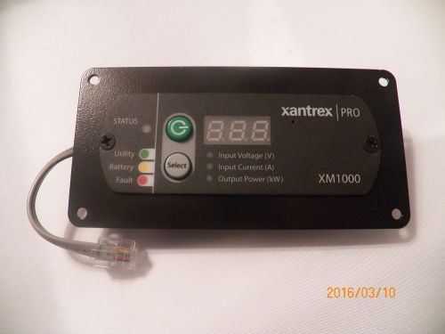 New xantrex xm1000 pro series remote panel//winnebago 17337-02-000