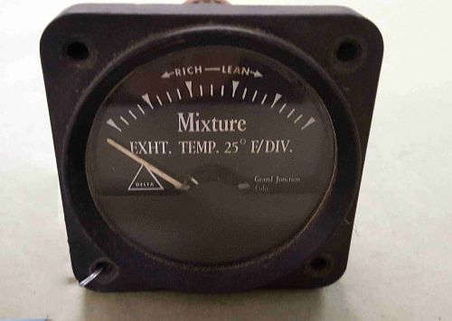 Beechcraft fuel mixture monitor gauge p78a6