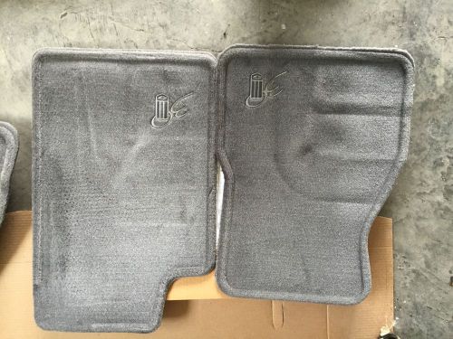 Nos 1997 camaro z28 30th anniversary original gm molded front floor mats coupe