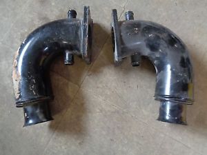 1 pair of mercury 862974a1 mercruiser quicksilver  marine boat exhaust elbow