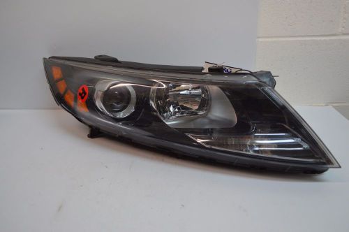 11 12 13 kia optima headlight assembly halogen passenger side tested ar9#002
