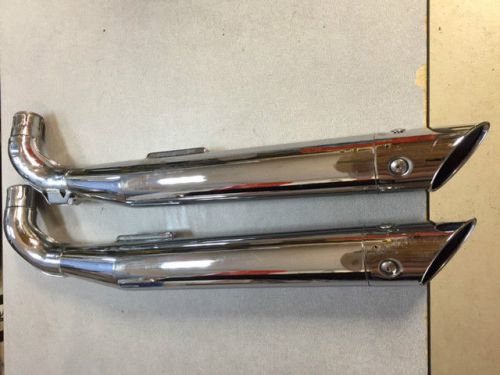 05 - 14 lot of 2, oem triumph rocket iii silencers mufflers 2208415 and 2208414