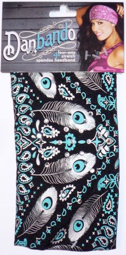 Skull cap headwrap dorag motorcycle outdoor- silver peacock paisley w/rhinestone