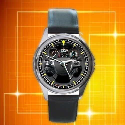 Rare !! new design ford escape titanium steering wheel round metal watch