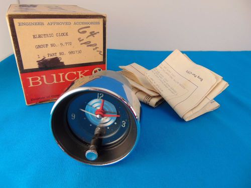 Nos 1964 buick lesabre electra clock in box with instructions working nice!!
