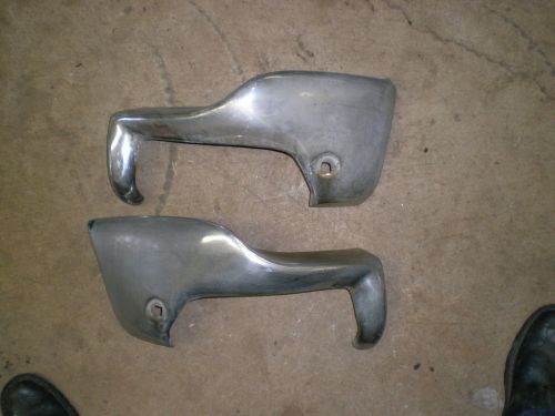 1951 chevrolet front bumper ends tips 49 50 52 accessory bumperettes hot rod