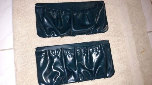 1970&#039;s chevy gmc door panel map pockets green original oem gm green 370596