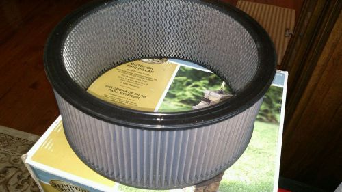 Real k&amp;n 14" x 6" washable air filter a140fb made in usa holley mint condition