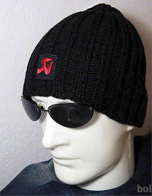 Akrapovic racing bikers winter knitted beanie cap