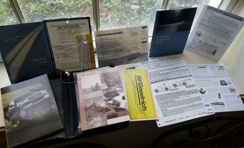 2005 f150 owners manual with case