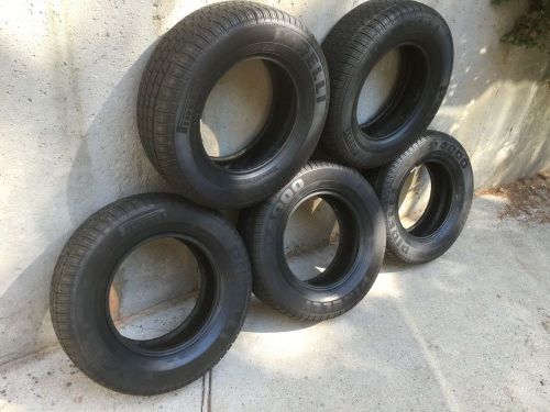 Pirelli p4000 super touring 215/70zr15 tire, set of 5, jaguar, ferrari, jensen