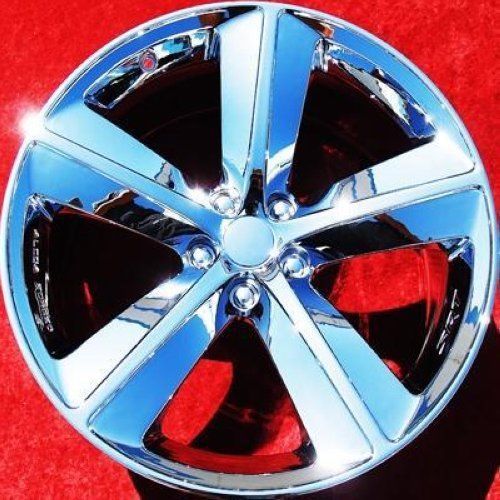 Set of 4 chrome 20&#034; dodge challenger charger magnum srt8 oem wheels rims 2329