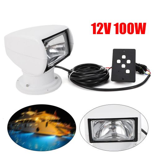 12V 100W Boat Remote Spot Light Truck Car Marine RF Spotlight Search Light NEW, US $89.01, image 6