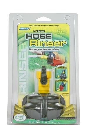 Camco 39533 sewer hose rinse cap camper trailer rv