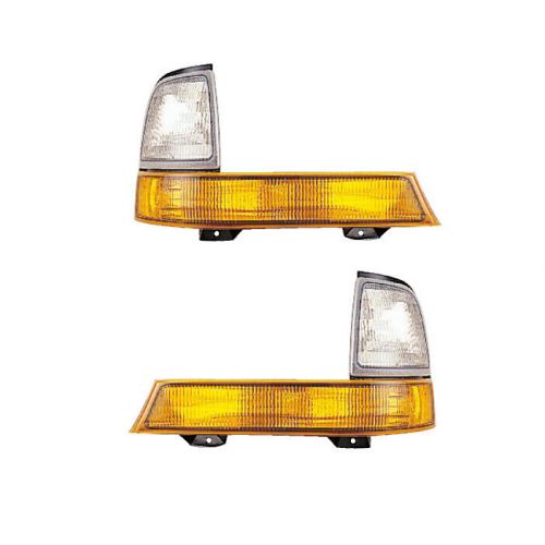 Parking signal side marker lights pair set for 98-00 ford ranger left &amp; right