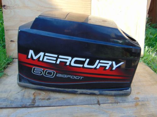 Mercury Marine 60 HP Bigfoot Outboard Hood Top Upper Cowl Part# 4000-813010, US $229.99, image 3