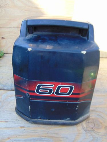 Mercury Marine 60 HP Bigfoot Outboard Hood Top Upper Cowl Part# 4000-813010, US $229.99, image 6