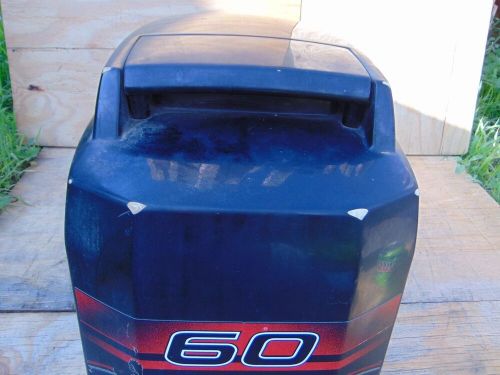 Mercury Marine 60 HP Bigfoot Outboard Hood Top Upper Cowl Part# 4000-813010, US $229.99, image 7