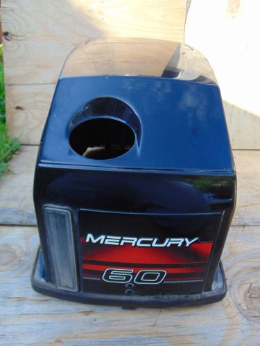 Mercury Marine 60 HP Bigfoot Outboard Hood Top Upper Cowl Part# 4000-813010, US $229.99, image 9