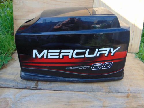 Mercury Marine 60 HP Bigfoot Outboard Hood Top Upper Cowl Part# 4000-813010, US $229.99, image 11