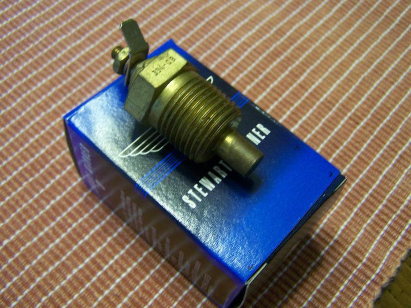 Find STEWART WARNER TEMPERATURE GAUGE SENDING UNIT. S.W. TEMP SENDER