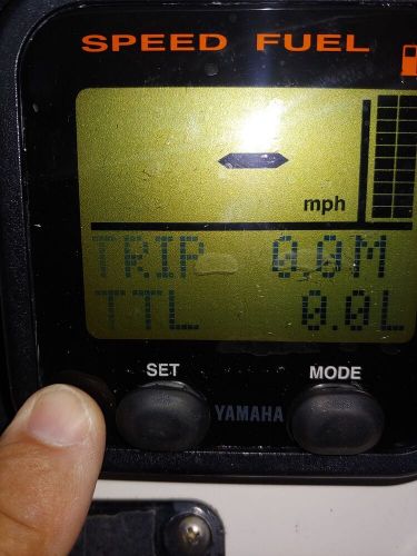 Yamaha Command Link Speedometer Square Gauge, US $200.00, image 6