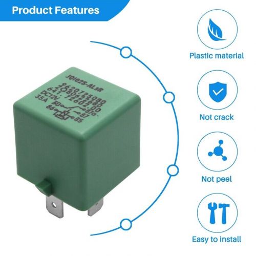 12V 35A 5 Pins Cooling Cooler Fan Relay Green 6547TX for 206 207 306 3377-, US $, image 7