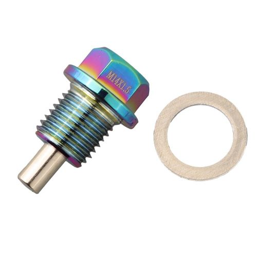 Aluminum Alloy Oil Drain Screw M14*1 5 Fit for Suzuki Hond Mitsubish i, US $13.05, image 10