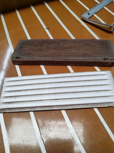 Chris Craft Step Plate With Wood Base Vintage Original, US $100.00, image 2