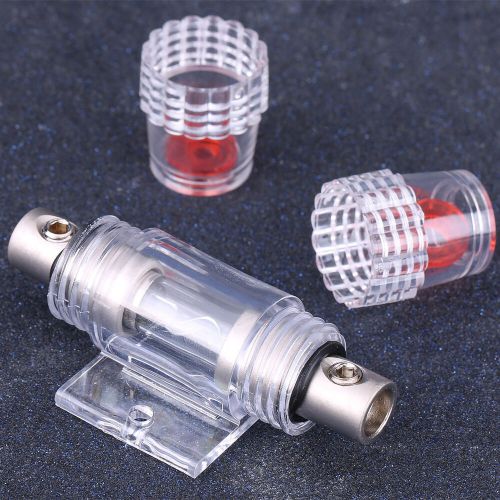 Car Vehicle Stereo Audio AGU Box Holder Block 8 Gauge Wire With 4Pcs 60Amp, US $8.88, image 3