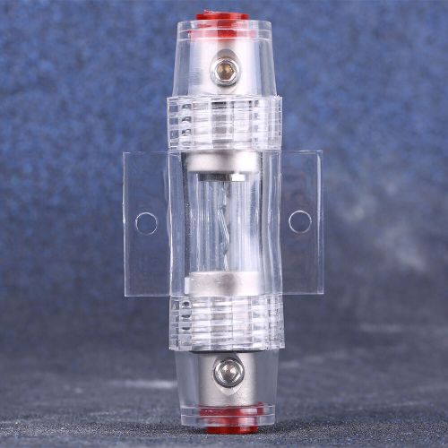 Car Vehicle Stereo Audio AGU Box Holder Block 8 Gauge Wire With 4Pcs 60Amp, US $8.88, image 5