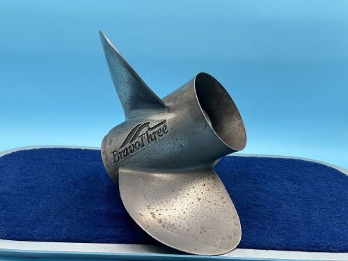 Used-Mercury Marine Bravo III (3) Stainless Steel Propeller MPN-48-823666 24P, US $291.79, image 7