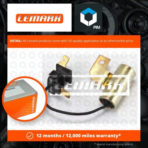 Ignition Condenser fits VW POLO 86, Mk2 1.1 75 to 89 Lemark 036905295A Quality, US $, image 2