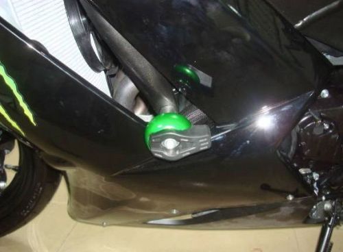 Cnc motorcycle frame slider crash pad cover protector guard for zx6r 2007-2008