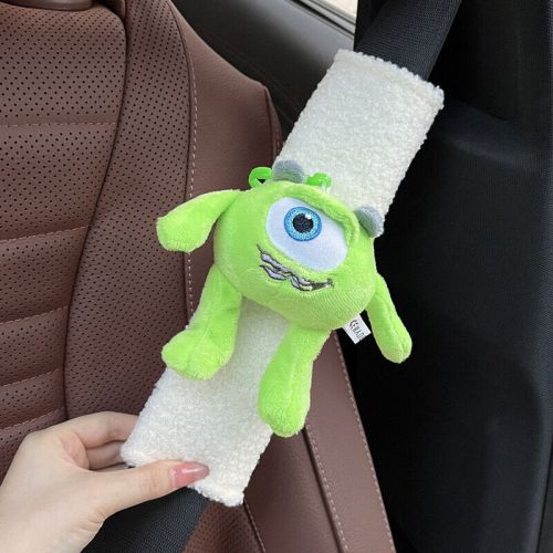 2pcs Car Seat Belt Shoulder Cover Cute Monster Decoration Shoulder Pads 22CM NEW, US $18.39, image 2