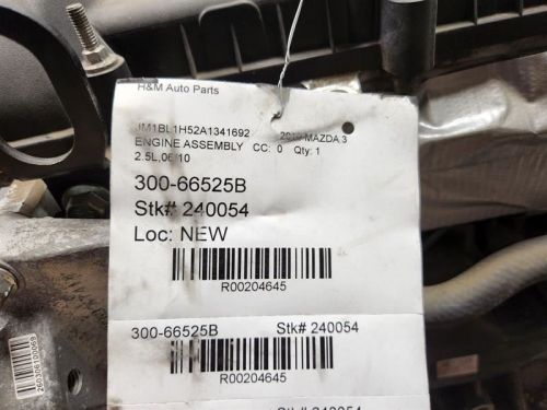 2010-2013 Mazda 3 Engine 2.5L Low Emissions VIN 6 8th Digit, US $1,800.00, image 5