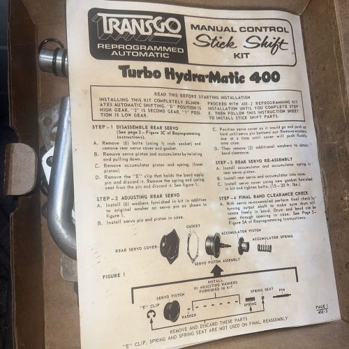 B&M 20287 auto transmission service kit Turbo Hydra-Matic 400 INCOMPLETE, US $79.99, image 4
