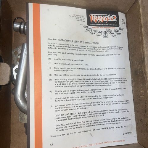 B&M 20287 auto transmission service kit Turbo Hydra-Matic 400 INCOMPLETE, US $79.99, image 5