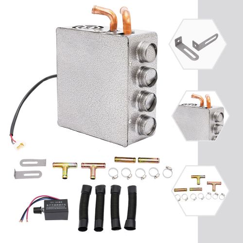 12V Universal Auto Cab Underdash Compact Heater Copper Tube + Speed Switch Fast, US $51.51, image 2