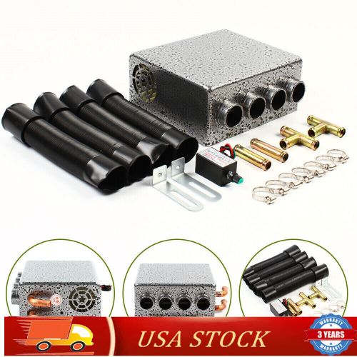 12V Universal Auto Cab Underdash Compact Heater Copper Tube + Speed Switch Fast, US $51.51, image 10