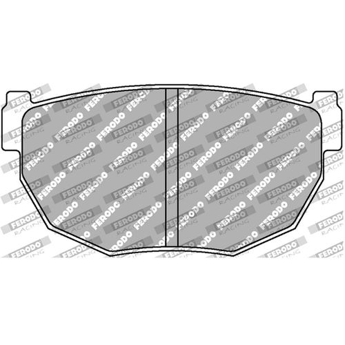 Ferodo racing ds2500 rear brake pads for nissan 200sx 300zx silvia s14 sr20det