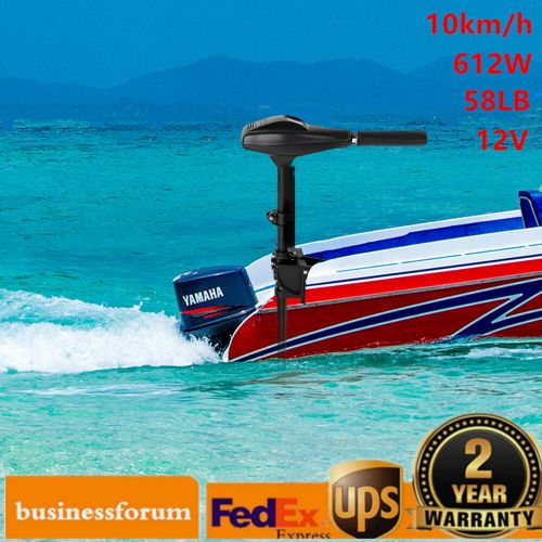 12V 58LB Thrust Electric Trolling Motor Outboard Engine Fishing Boat Brush Motor, US $139.02, image 12