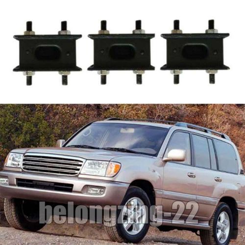 Pack of 3 for Toyota Land Cruiser Exhaust Hanger Mount Muffler Bracket Insulator, US $23.99, image 2