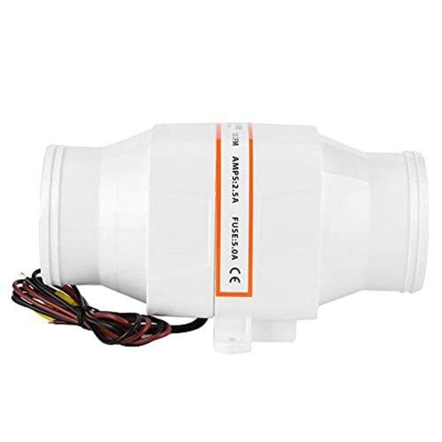 76mm In Line Blower Boat Bilge Cool Fan Marine Cabin Engine Ventilation 3" 12V, US $54.99, image 5