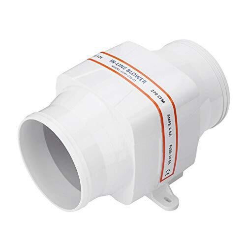 76mm In Line Blower Boat Bilge Cool Fan Marine Cabin Engine Ventilation 3" 12V, US $54.99, image 6